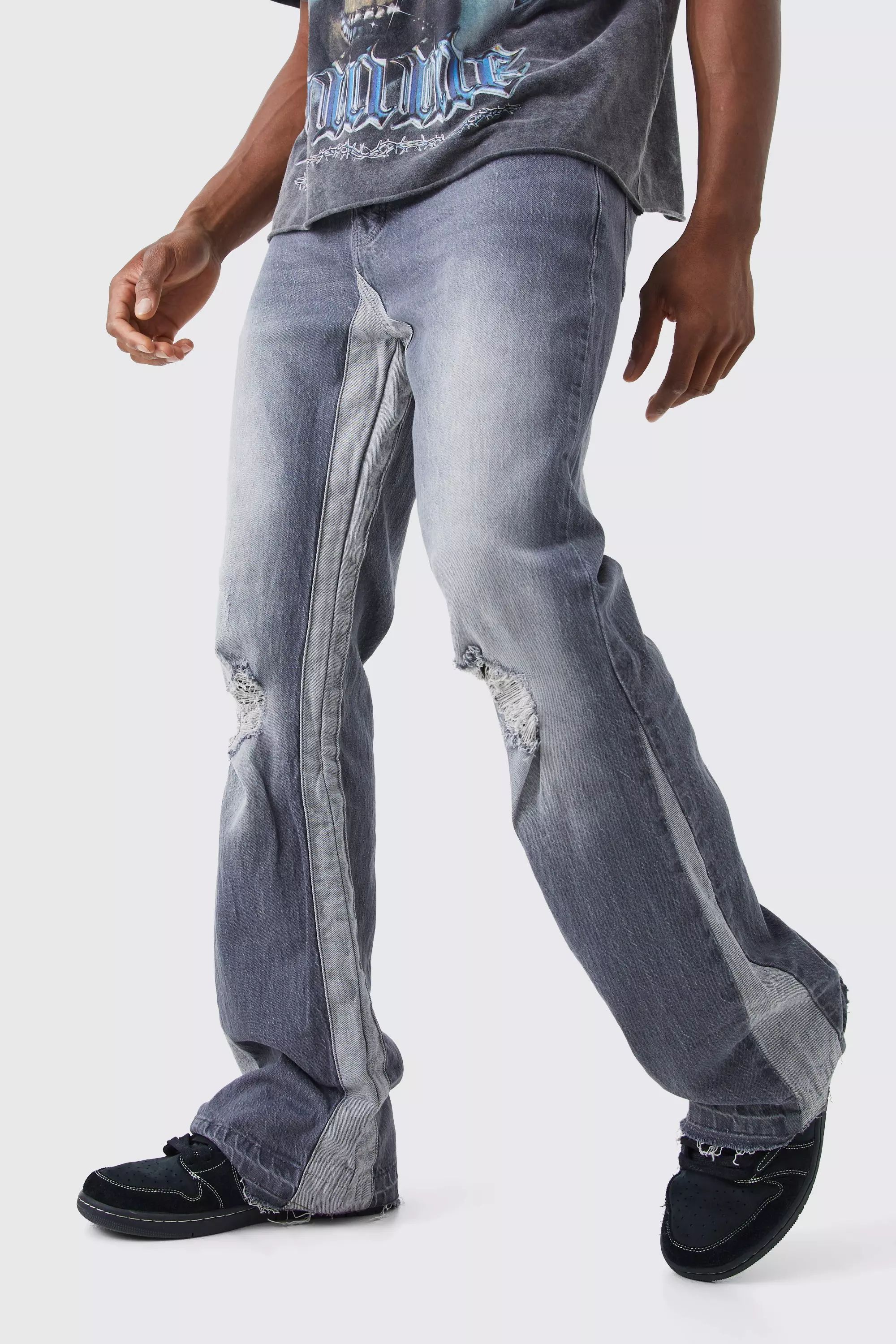 Men 2024 flared jeans